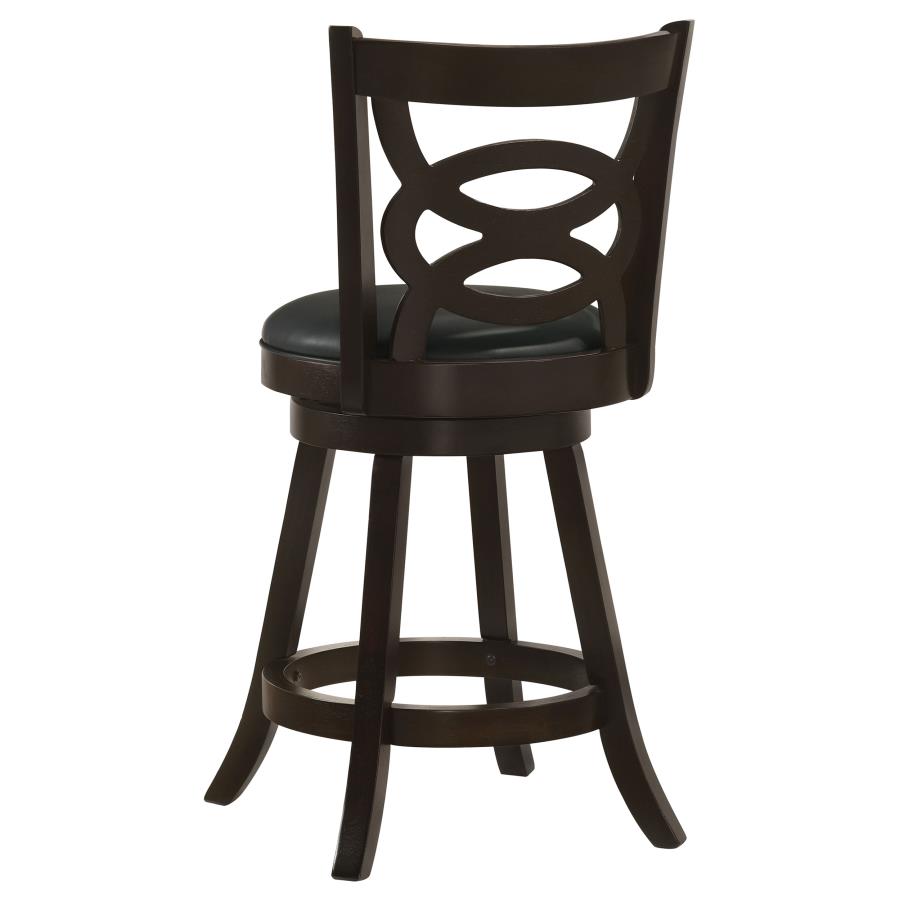 Rosa Swivel Counter Stool Cappuccino