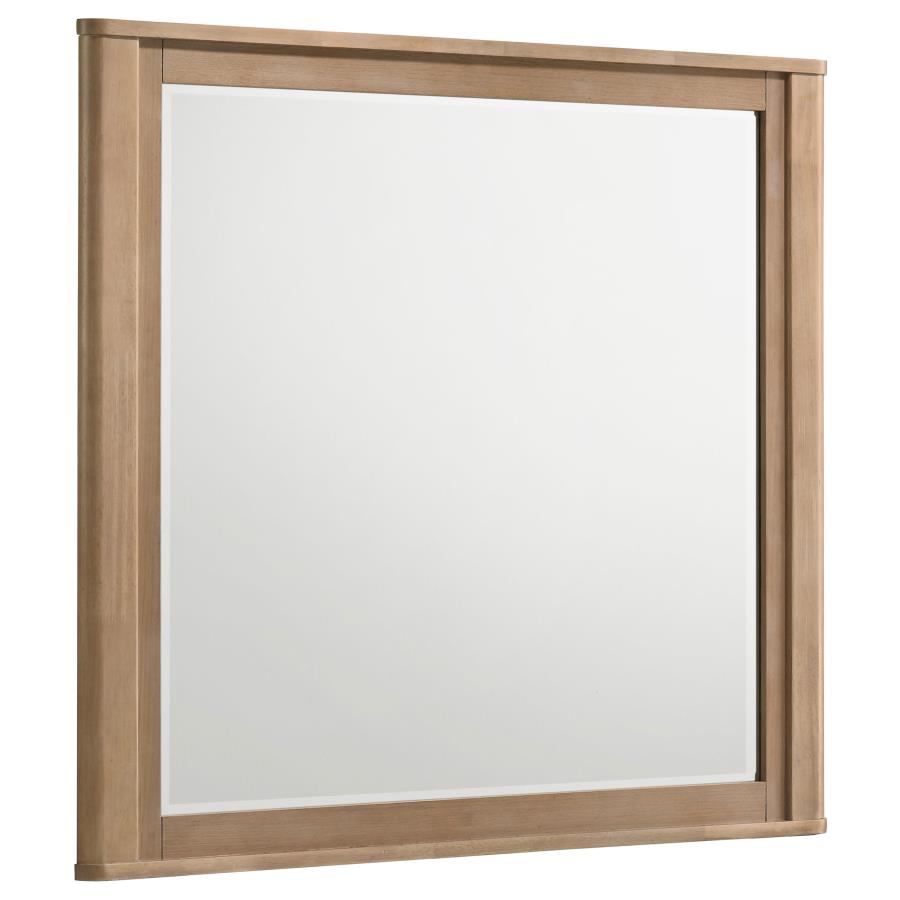 Amelia Dresser Mirror Light Oak