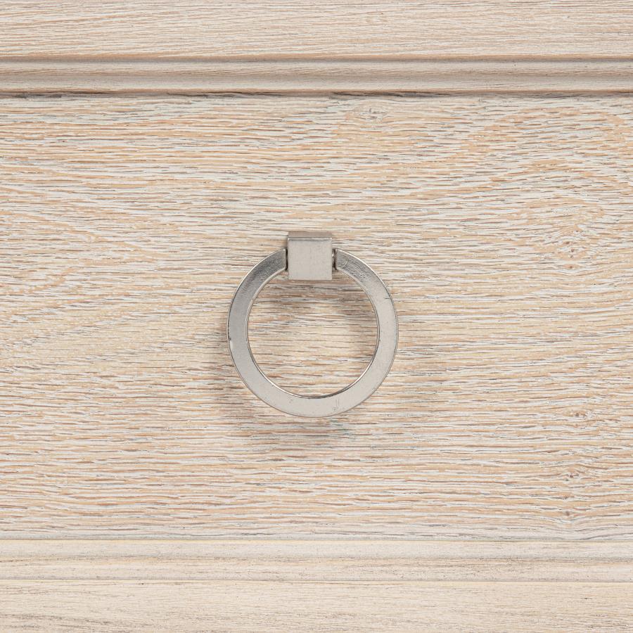 Florence 6-drawer Washed Oak Dresser