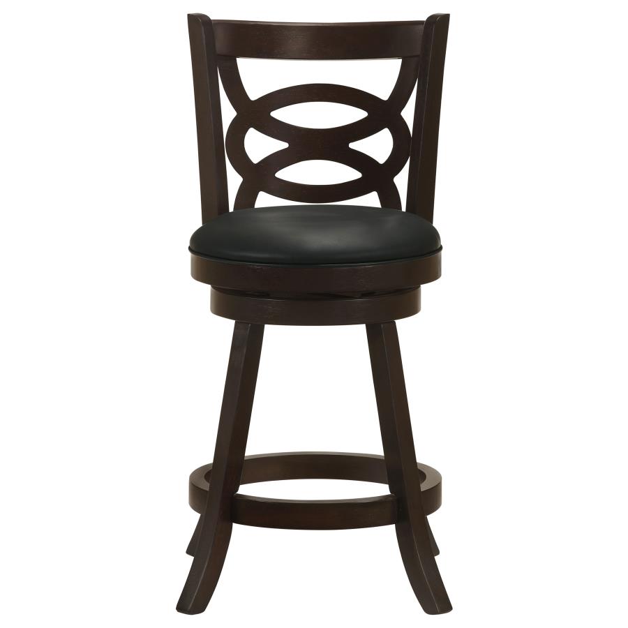 Rosa Swivel Counter Stool Cappuccino