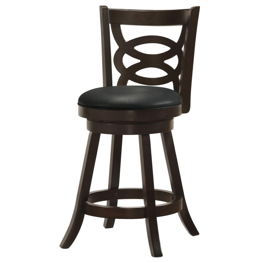 Rosa Swivel Counter Stool Cappuccino