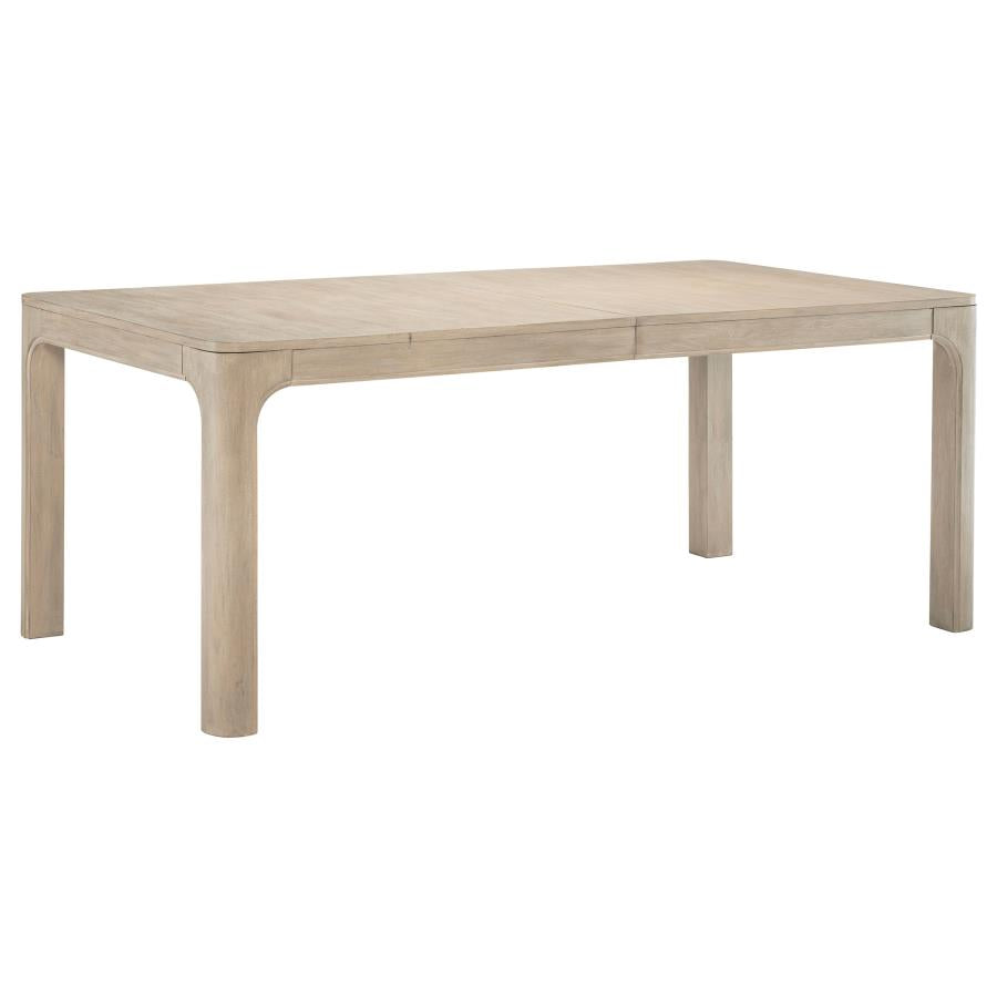 Maria 90-inch Extension Dining Table Weathered Mango