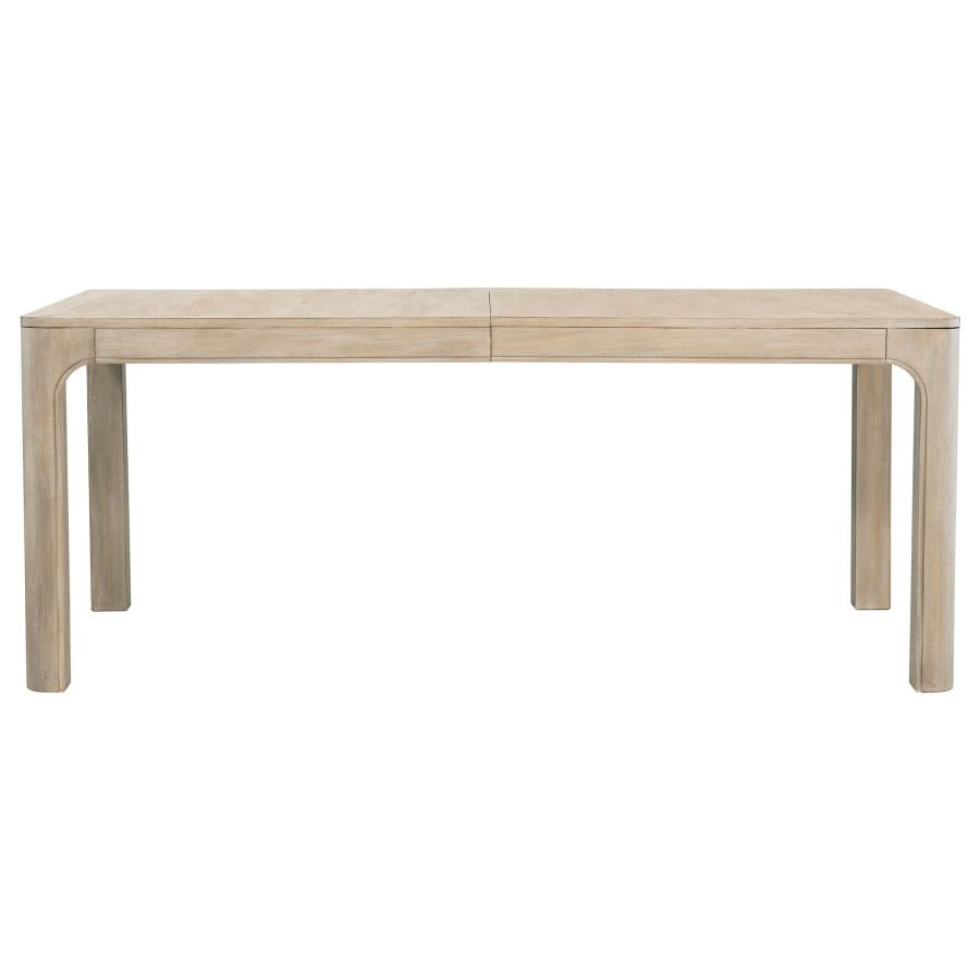 Maria 90-inch Extension Dining Table Weathered Mango