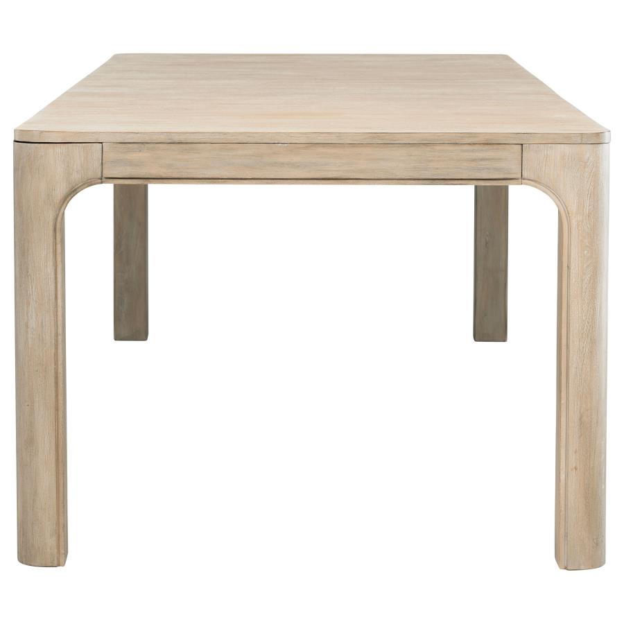 Maria 90-inch Extension Dining Table Weathered Mango