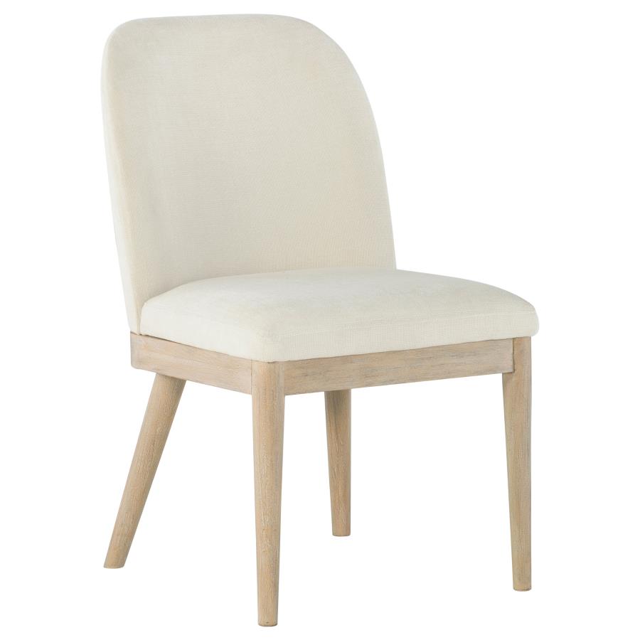 Maria Upholstered Dining Side Chair Beige