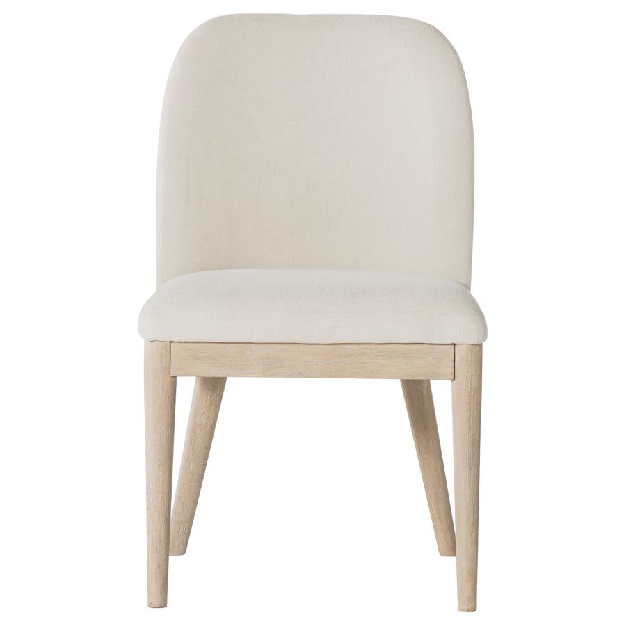 Maria Upholstered Dining Side Chair Beige