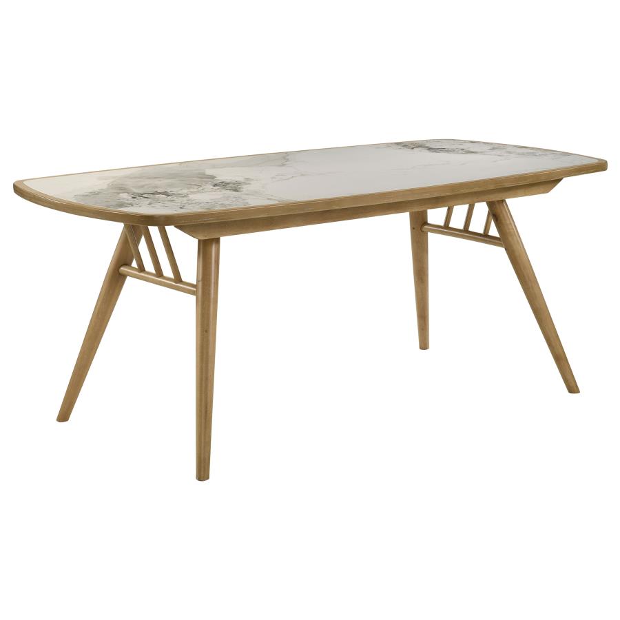 Claire Rectangular Dining Table Weathered Natural