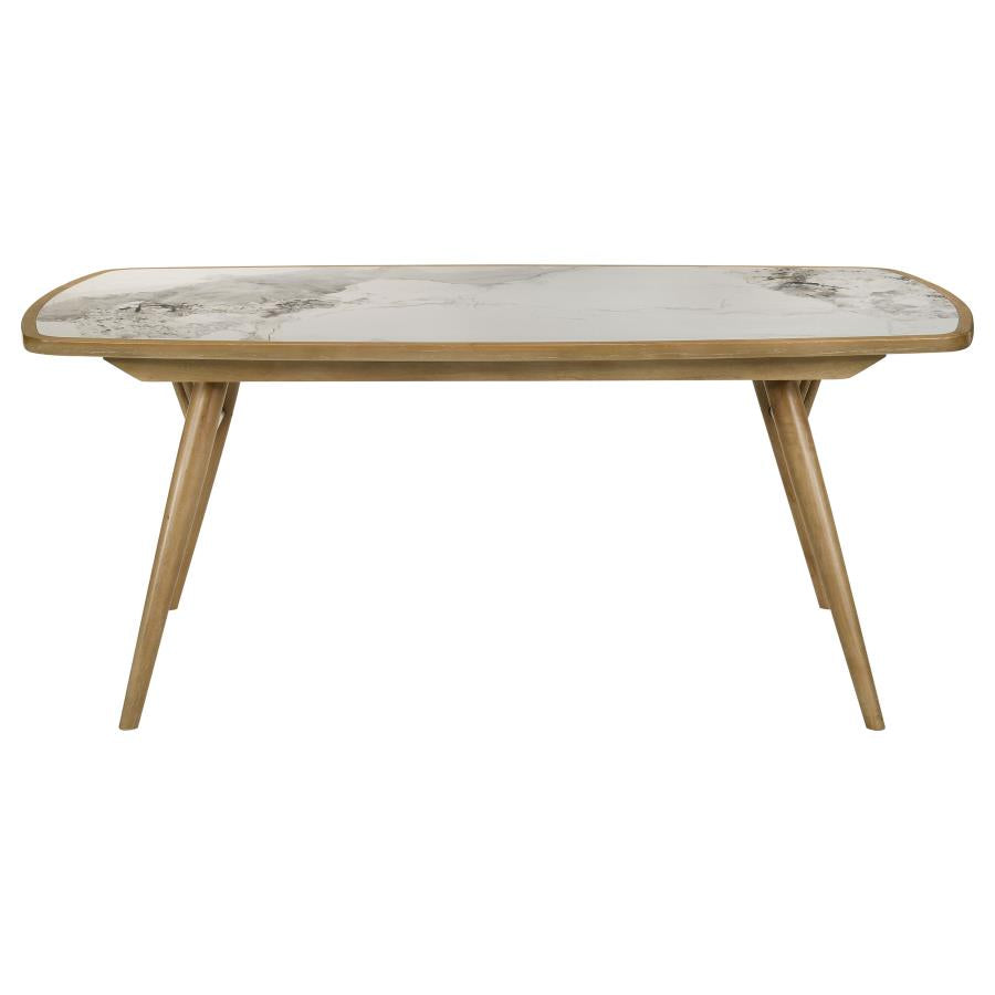 Claire Rectangular Dining Table Weathered Natural