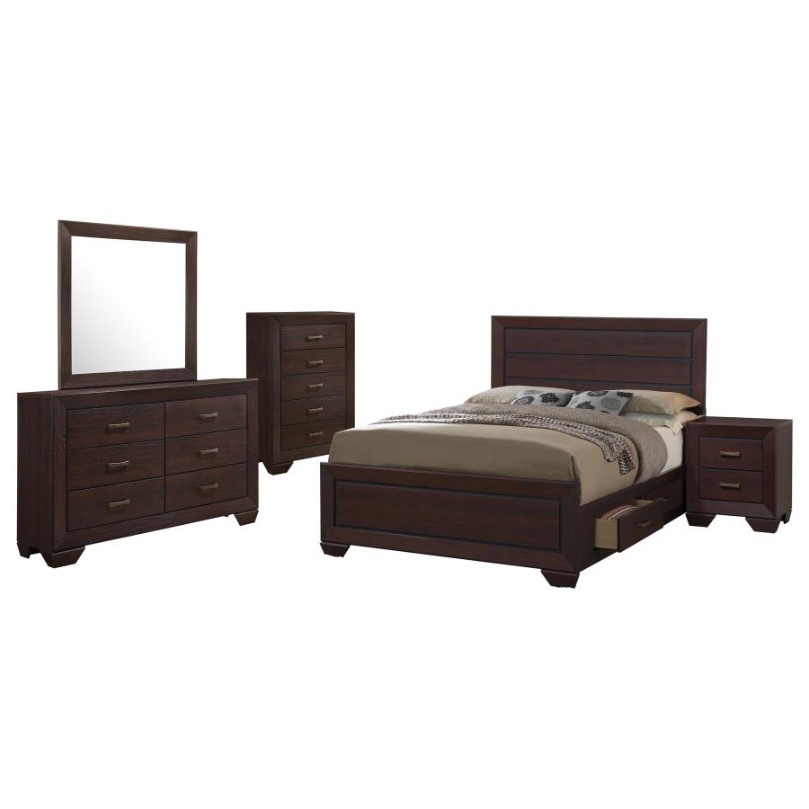 Kelly 5-Piece Bedroom Set with Storage Bed