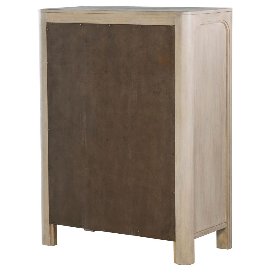 Maria 5-drawer Bedroom Chest of Drawers Weathered Mango
