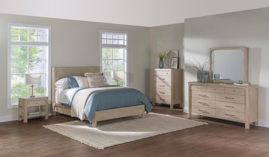 Maria 5-drawer Bedroom Chest of Drawers Weathered Mango