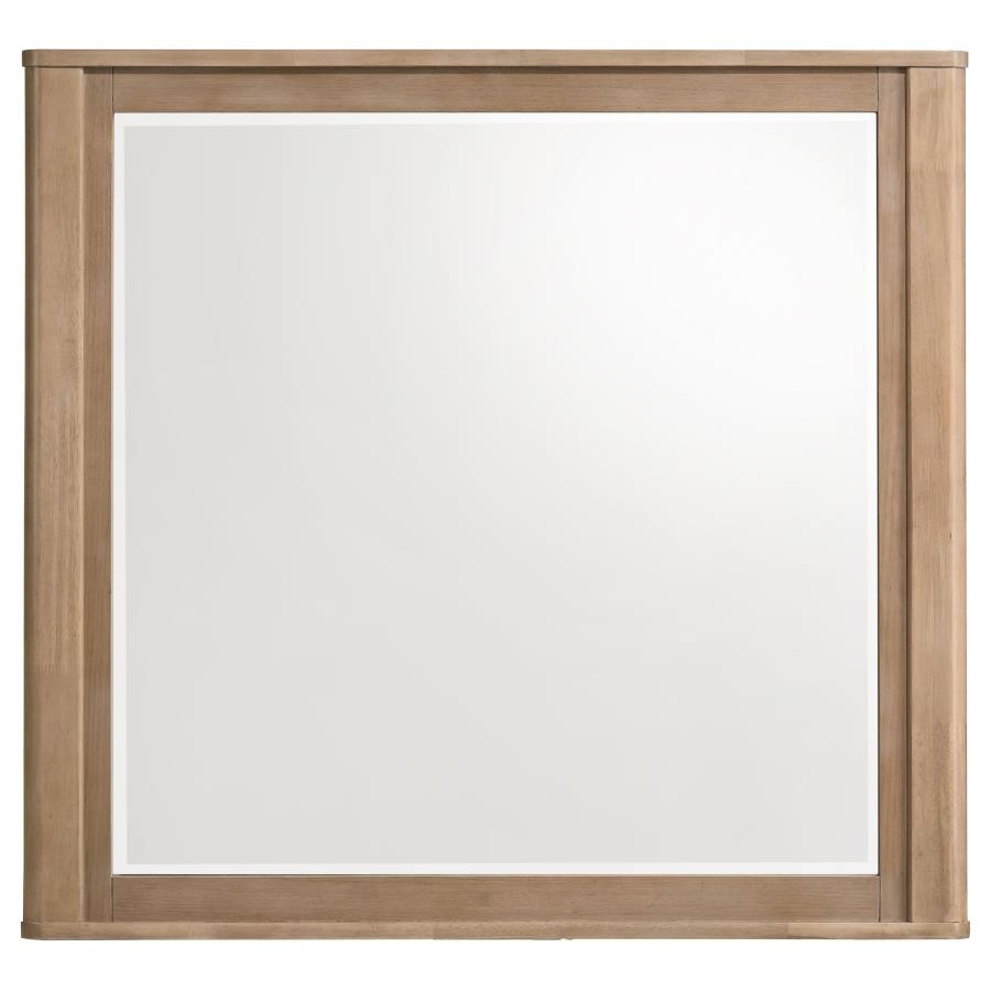 Amelia Dresser Mirror Light Oak