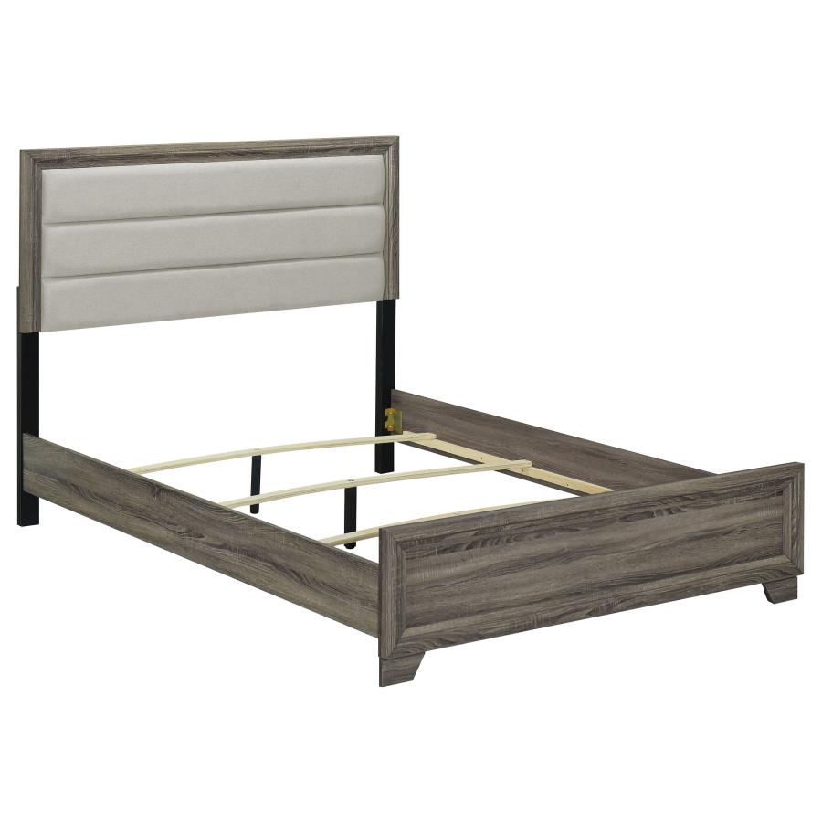 Khloe 5 Piece Bedroom Set Brown Oak