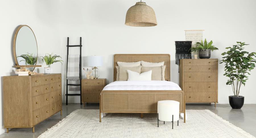 Diana 5-Drawer Chest Sand Wash