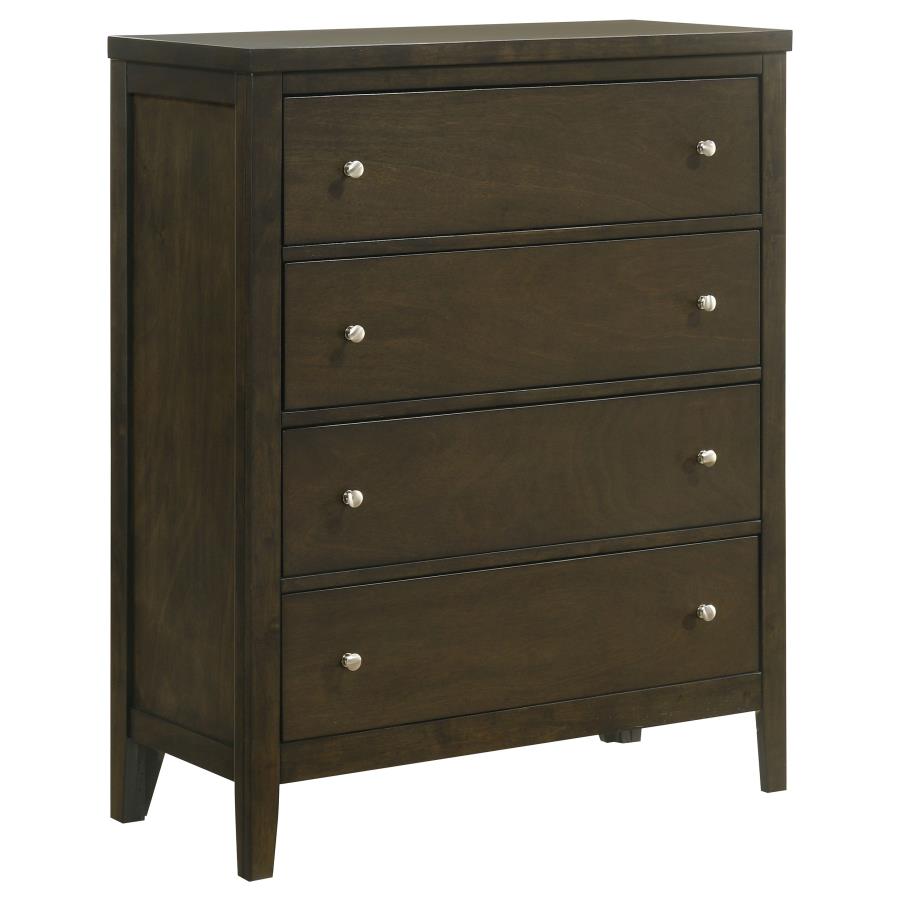 Velma 5-Piece Bedroom Set Dark Cocoa