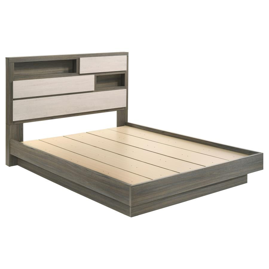 Alondra 5-Piece Bedroom Set Grey Oak