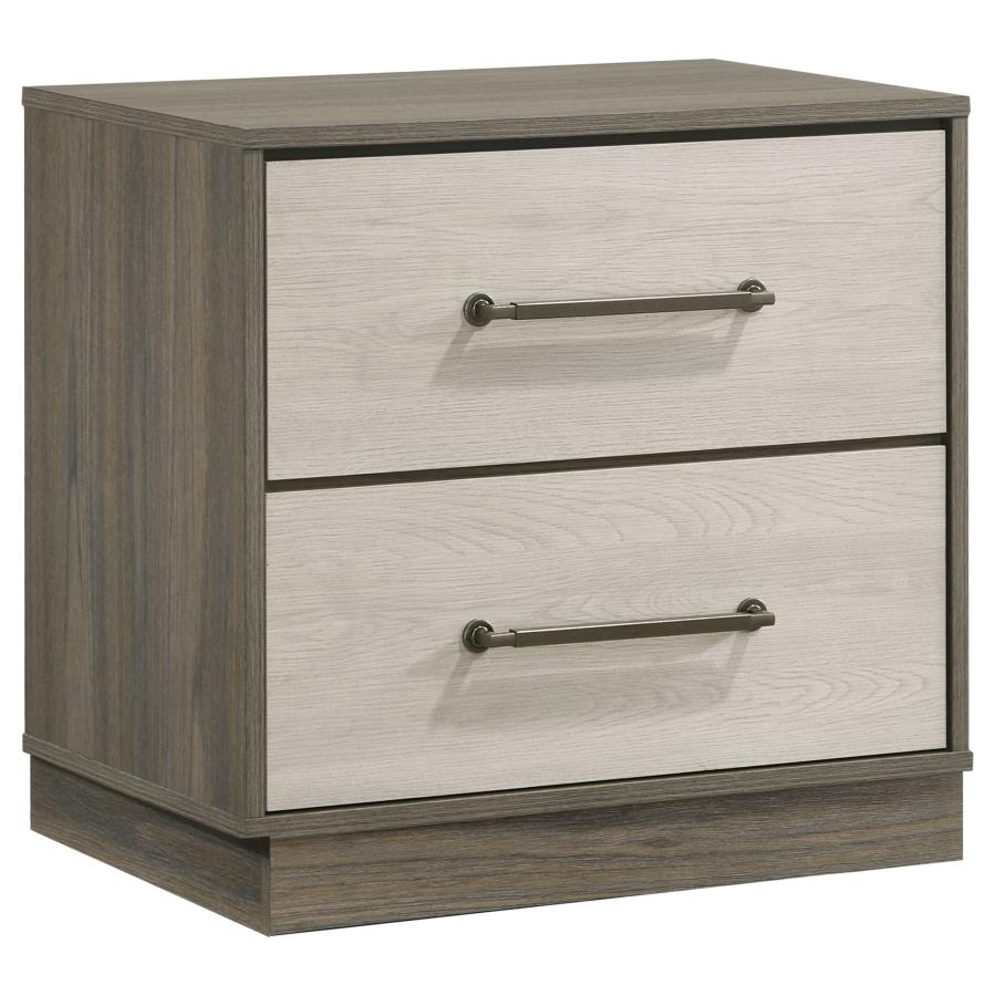 Alondra 5-Piece Bedroom Set Grey Oak