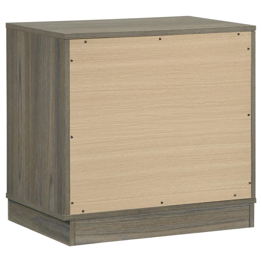 Alondra 5-Piece Bedroom Set Grey Oak