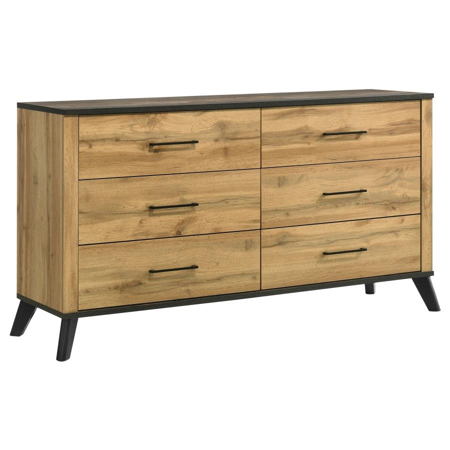 Tara 5-piece Bedroom Set Natural Pine