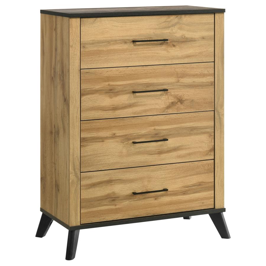Tara 5-piece Bedroom Set Natural Pine