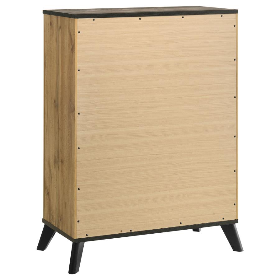 Tara 5-piece Bedroom Set Natural Pine