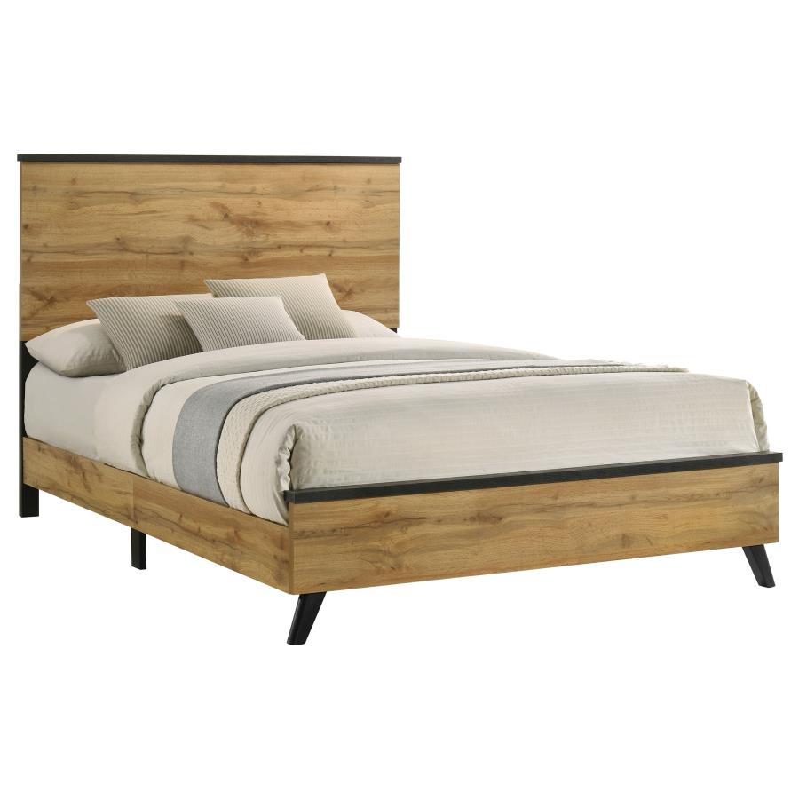 Tara Panel Bed Natural Pine