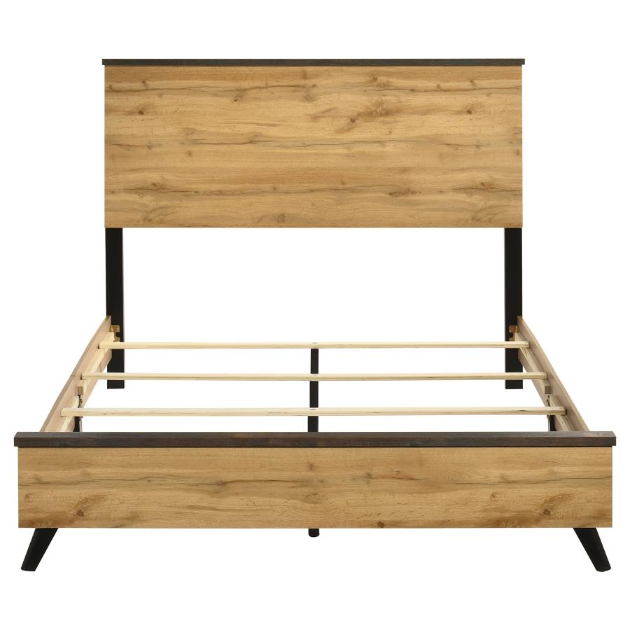 Tara Panel Bed Natural Pine
