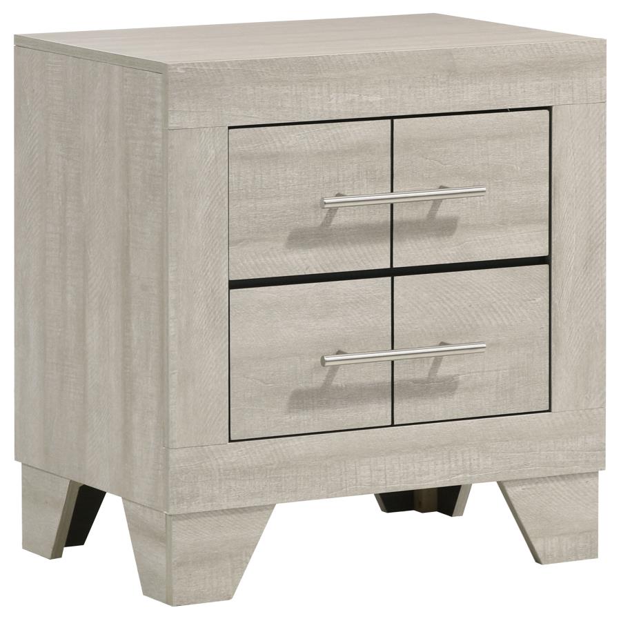 Tracy 5 Piece Bedroom Set Rustic Cream