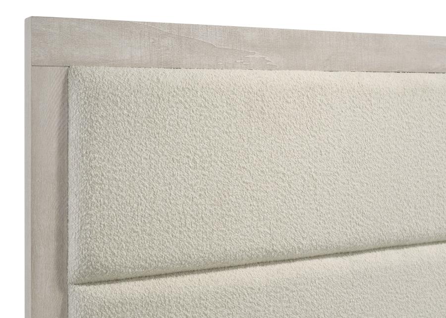 Tracy 5 Piece Bedroom Set Rustic Cream