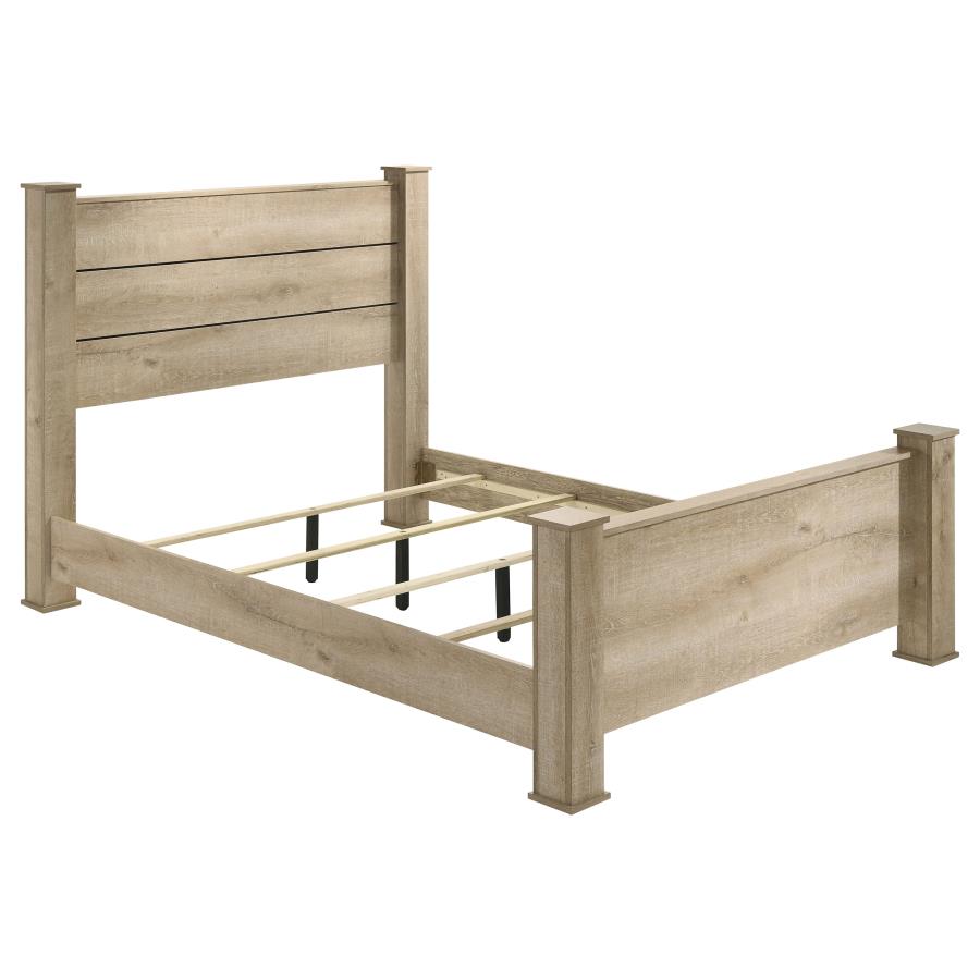 Erica 5 Piece Bedroom Set Weathered Oak