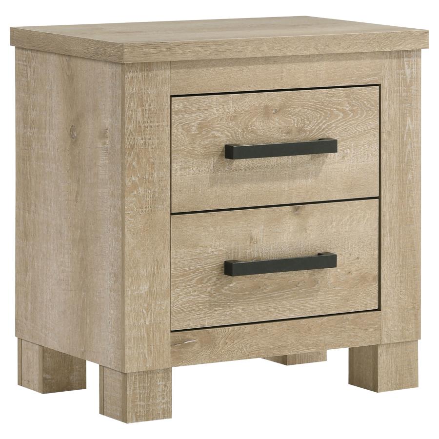 Erica 5 Piece Bedroom Set Weathered Oak