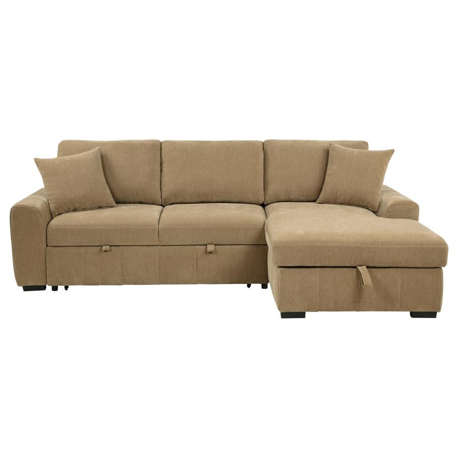 Layla Upholstered Sleeper Sectional Sofa