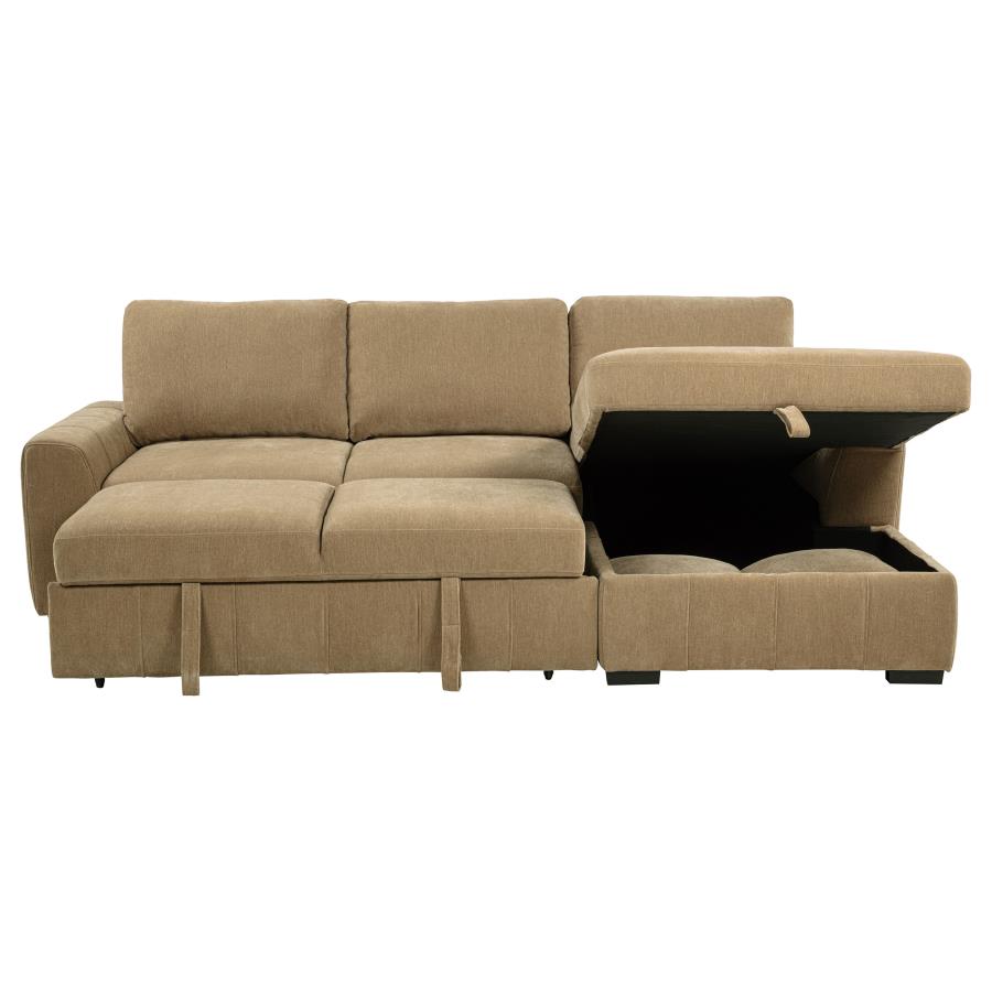 Layla Upholstered Sleeper Sectional Sofa