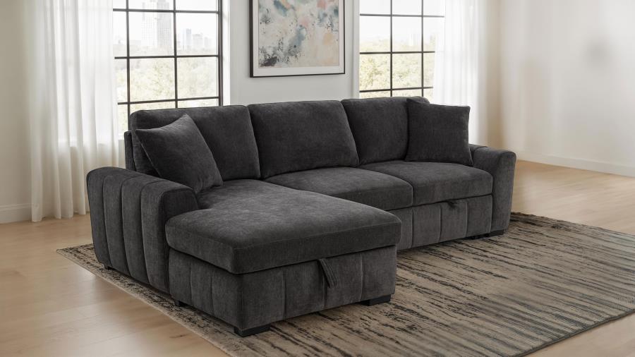 Layla Upholstered Sleeper Sectional Sofa
