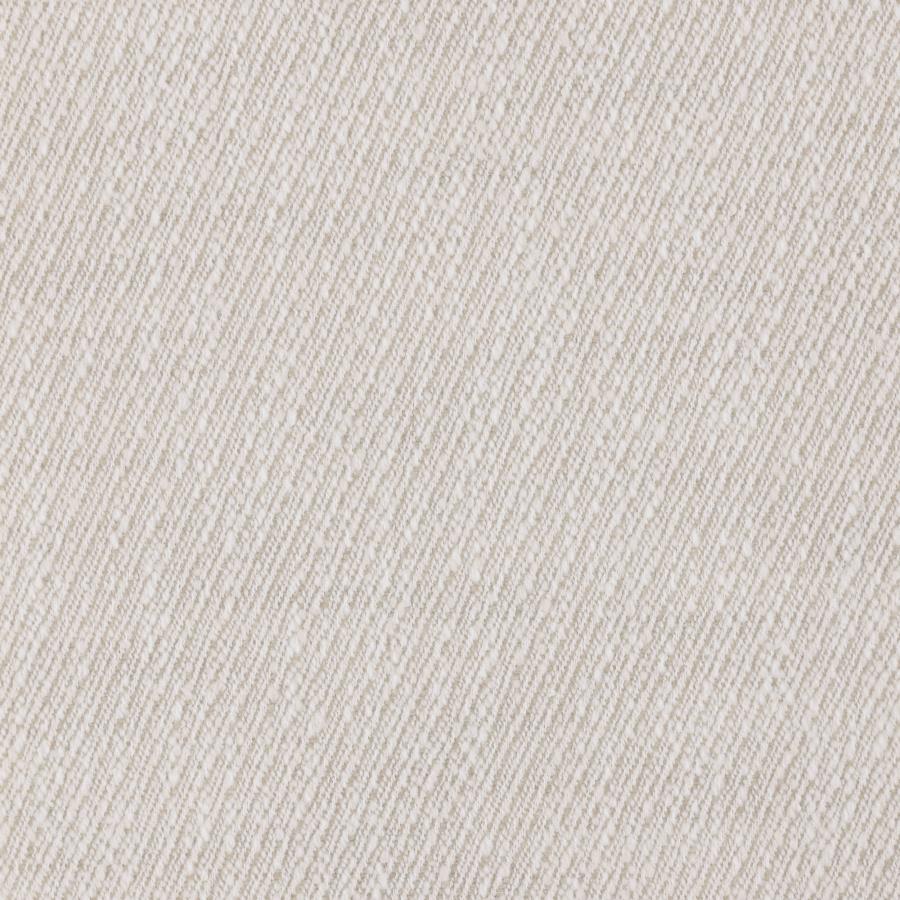 Mia Fabric Upholstered Round Arm Loveseat Beige