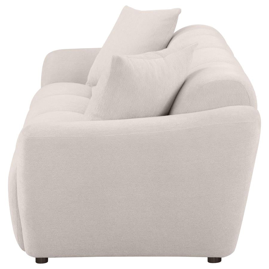 Brielle Chenille Upholstered Splayed Arm Sofa