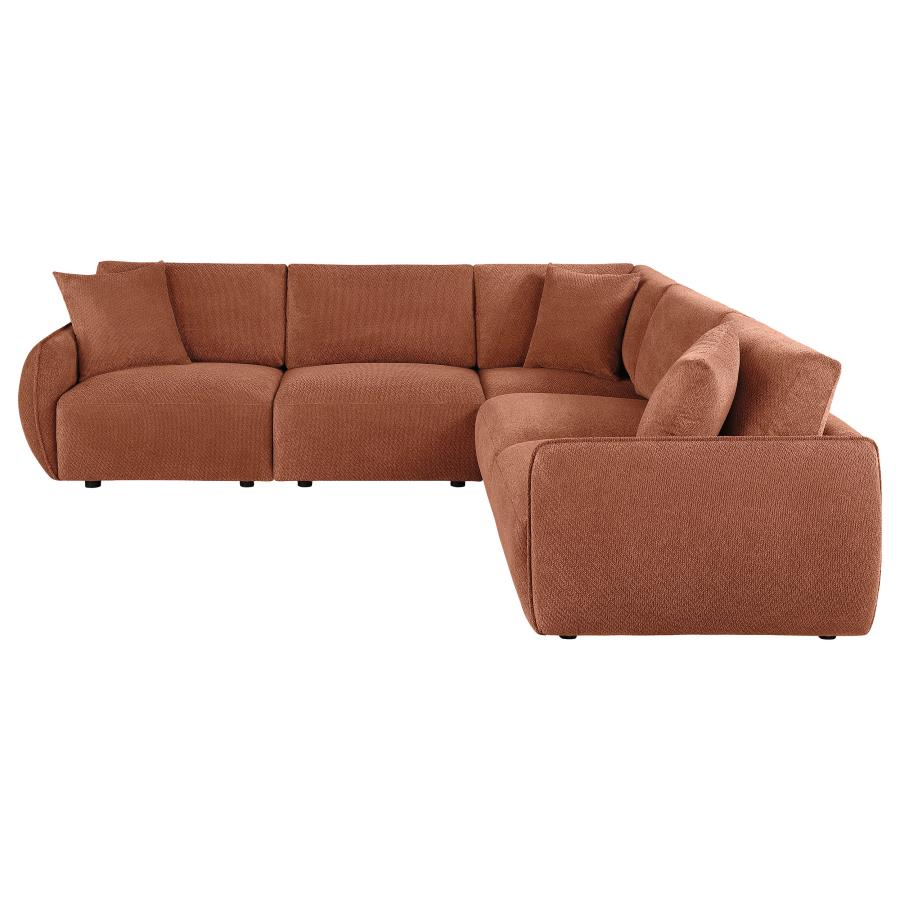 Penelope 5-piece Upholstered Modular Sectional