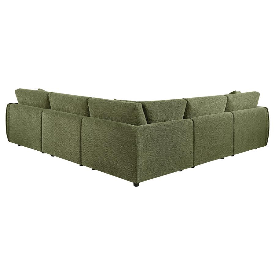 Penelope 5-piece Upholstered Modular Sectional