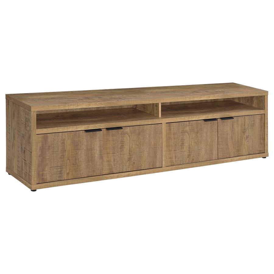 Tammy 79" Mango TV Stand 4-door Storage