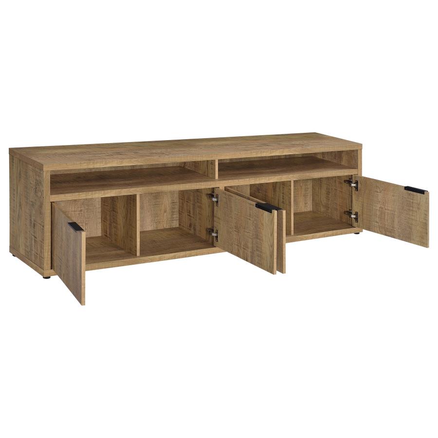 Tammy 79" Mango TV Stand 4-door Storage