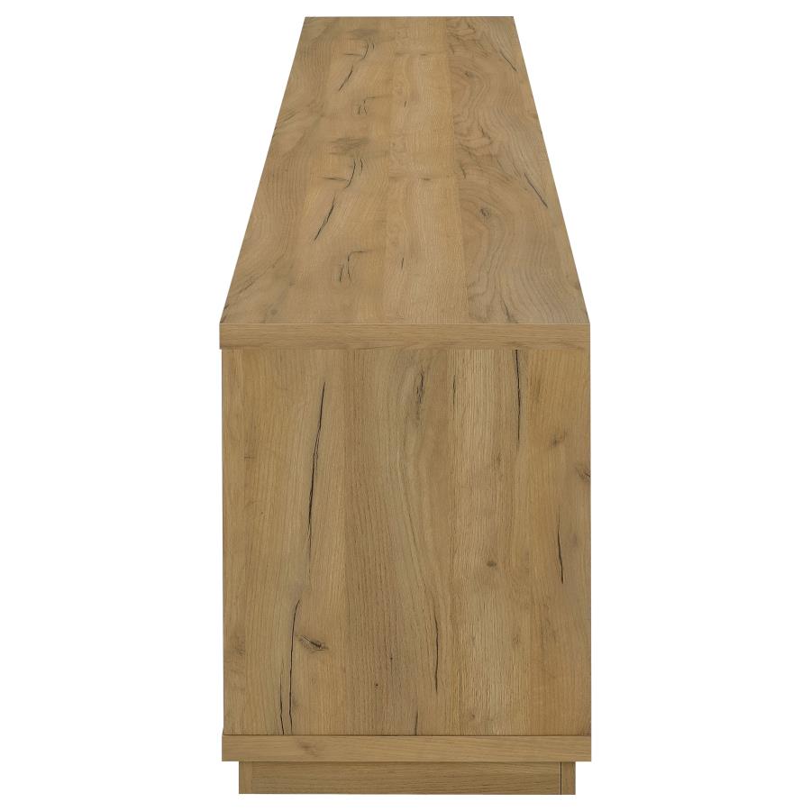 Gina Golden Oak 4-Door TV Stand