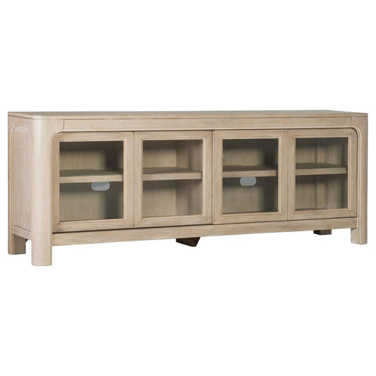 Maria 2-door TV Stand Media Console Weathered Mango