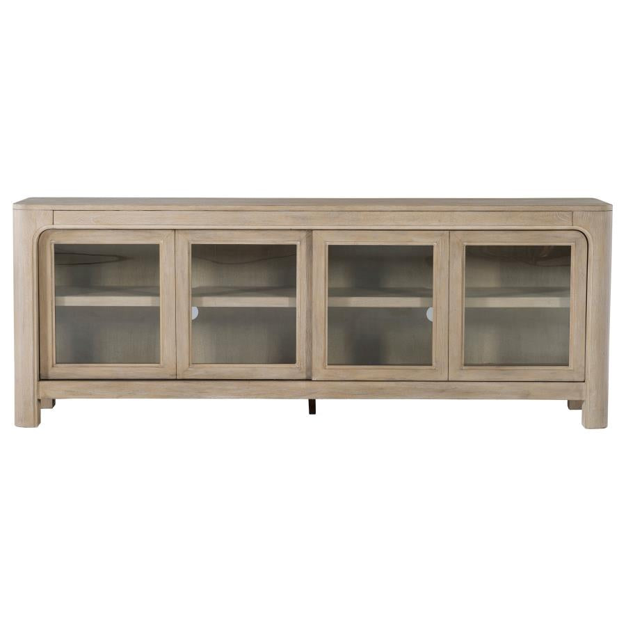 Maria 2-door TV Stand Media Console Weathered Mango
