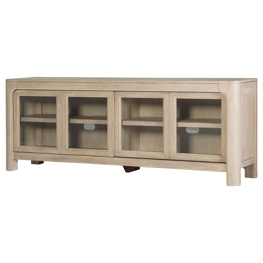Maria 2-door TV Stand Media Console Weathered Mango