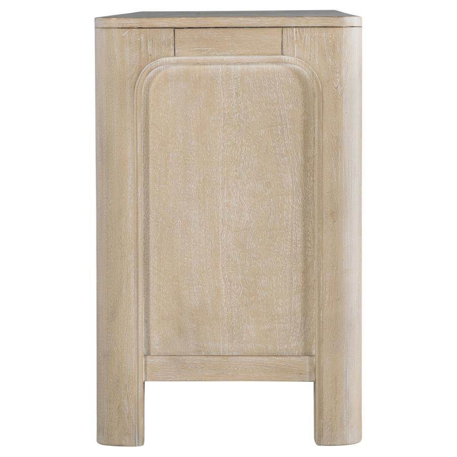 Maria 2-door TV Stand Media Console Weathered Mango