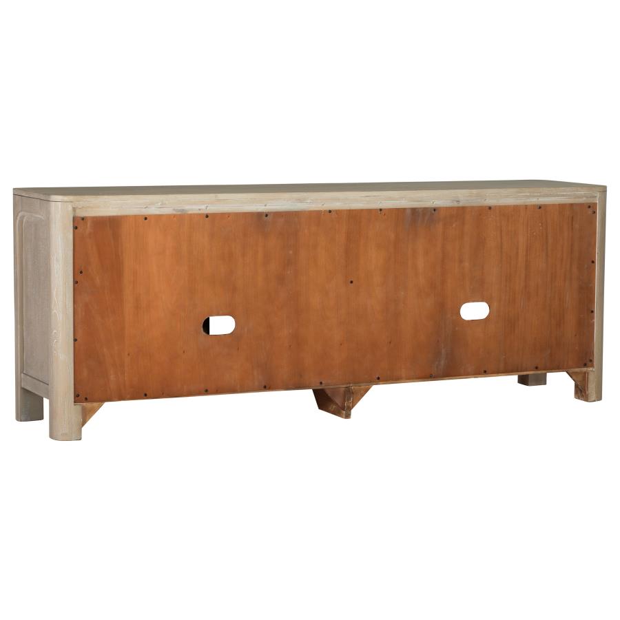 Maria 2-door TV Stand Media Console Weathered Mango