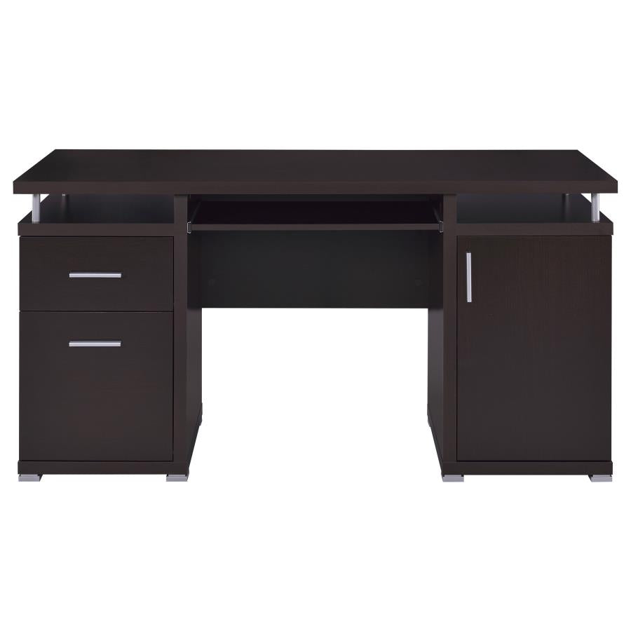Elena 55-inch 2-drawer Office Computer Desk Mango