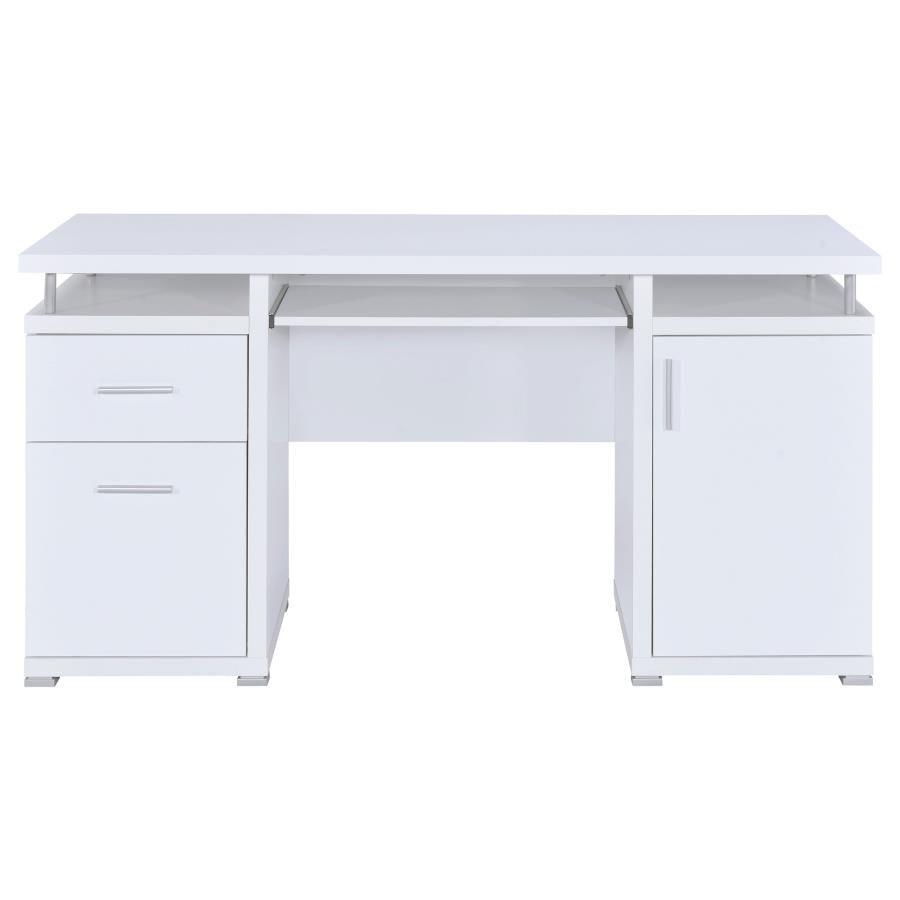 Elena 55-inch 2-drawer Office Computer Desk Mango