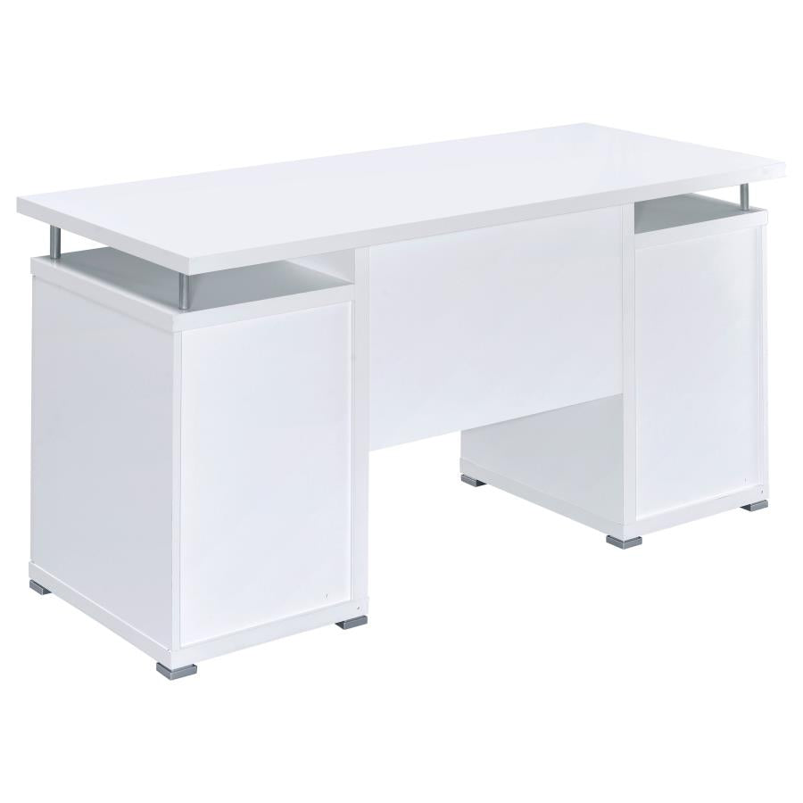Elena 55-inch 2-drawer Office Computer Desk Mango
