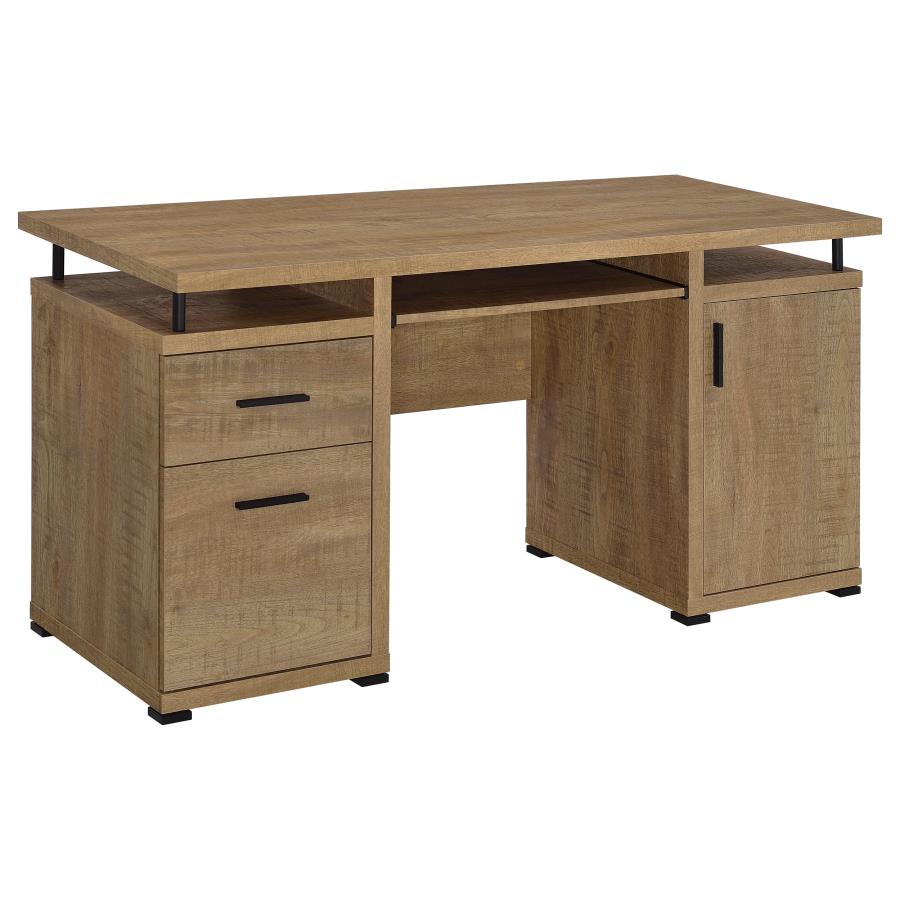 Elena 55-inch 2-drawer Office Computer Desk Mango